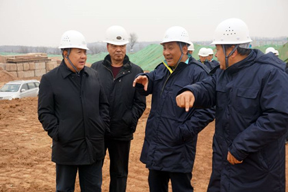 集團(tuán)領(lǐng)導(dǎo)會同航天六院、航天六院十一所（京）調(diào)研灞橋生活垃圾無害化處理項目