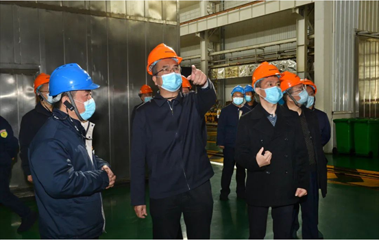 【陜鼓集團(tuán)】西安市委常委、市委統(tǒng)戰(zhàn)部部長楊廣亭深入陜鼓實地調(diào)研指導(dǎo)疫情防控及復(fù)工復(fù)產(chǎn)工作